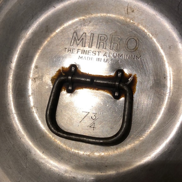 (4) Vintage Wearever & Mirror Lids